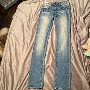 junior blue asphalt blue jeans